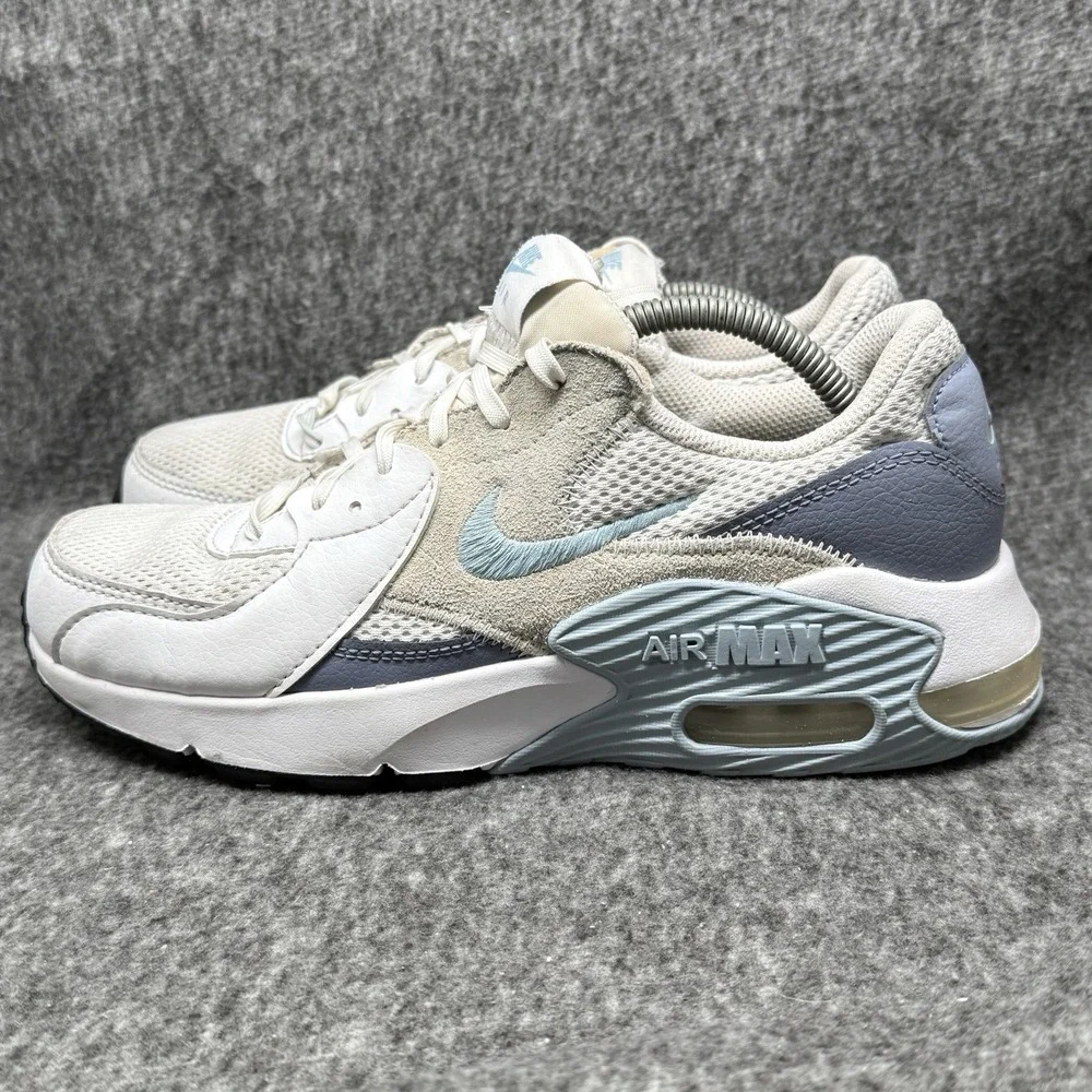 Nike Air Max‎ Excee Women's White/Ashen Slate And Light Blue Sneakers Size 8